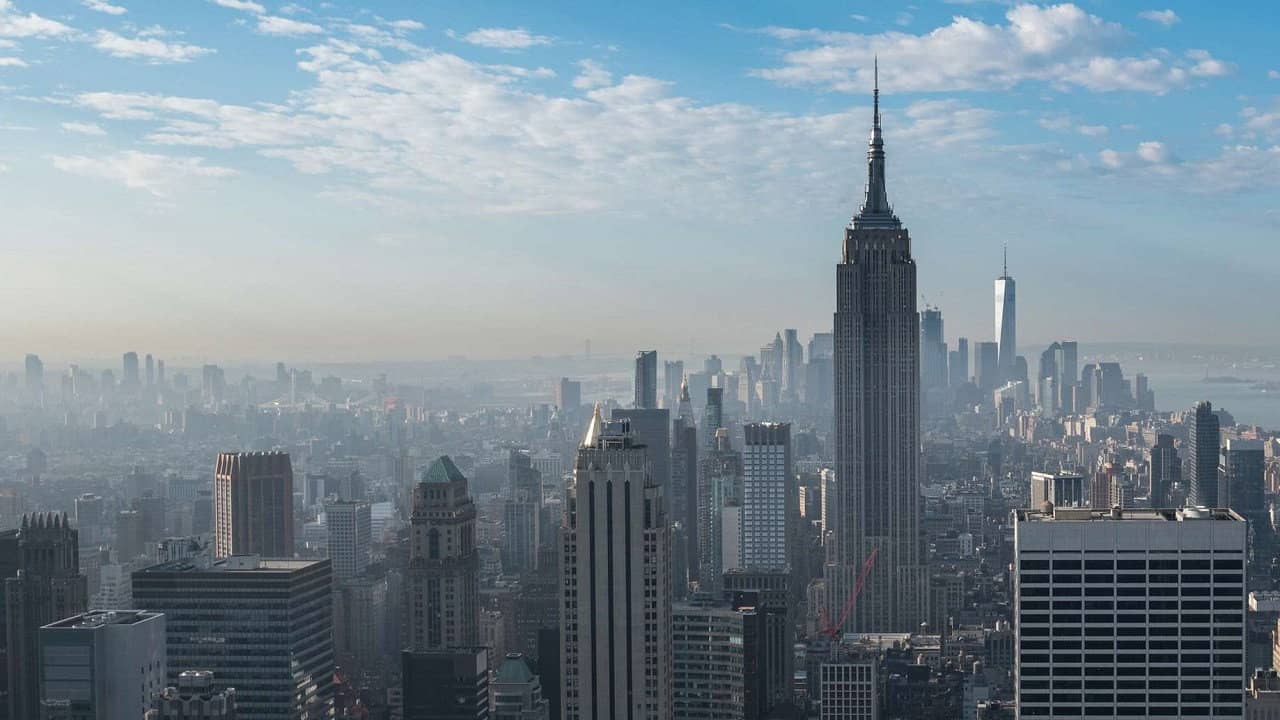 Secrets of the Empire State Building backdrop