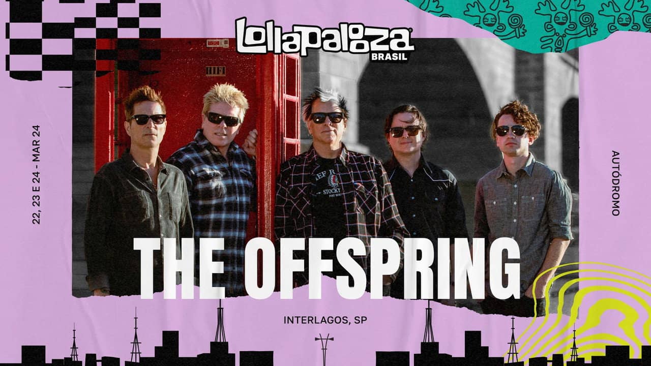 The Offspring - Lollapalooza 2024 backdrop
