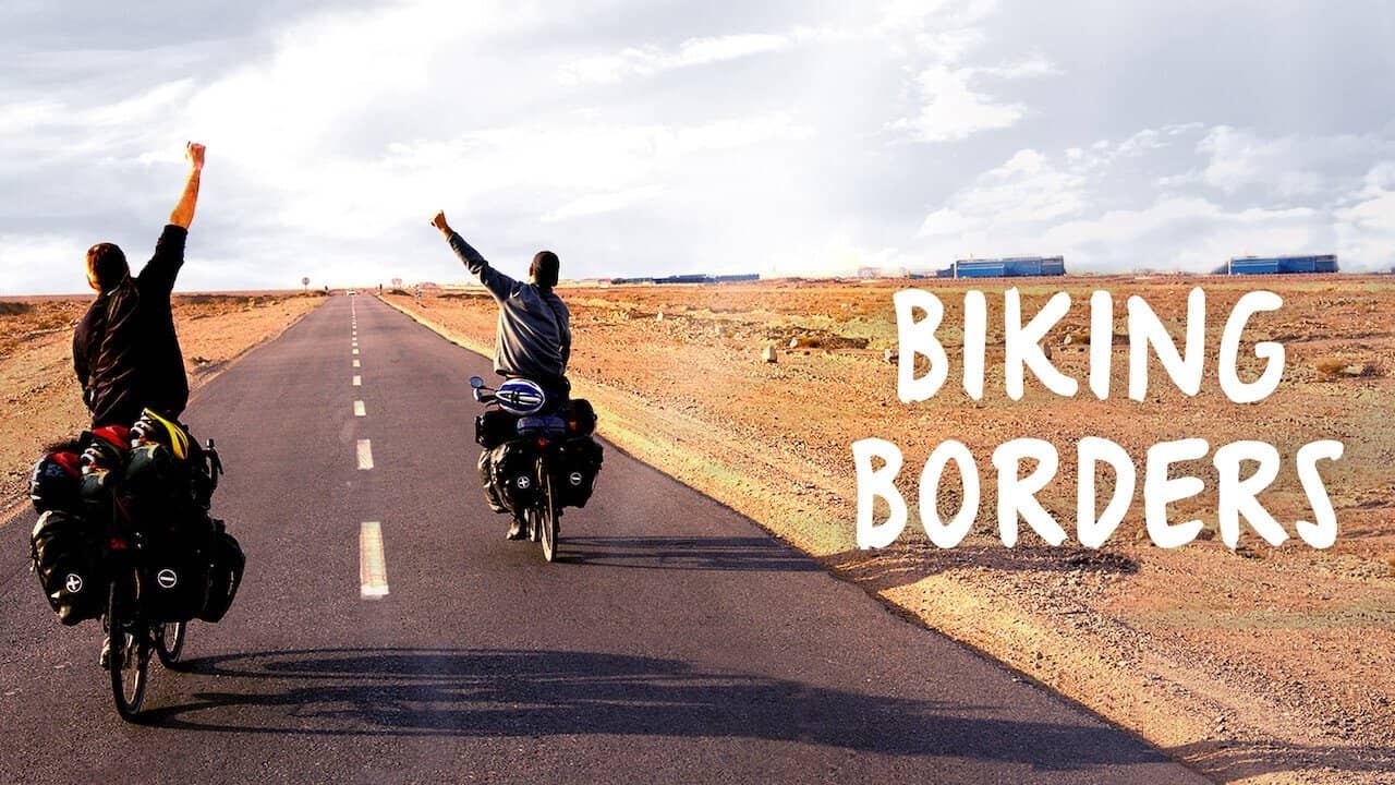 Biking Borders backdrop