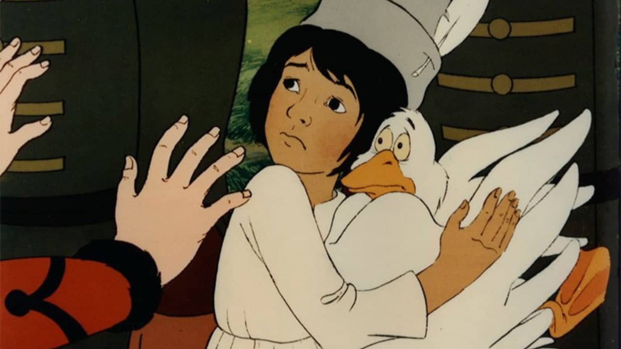 Mattie the Goose-Boy backdrop