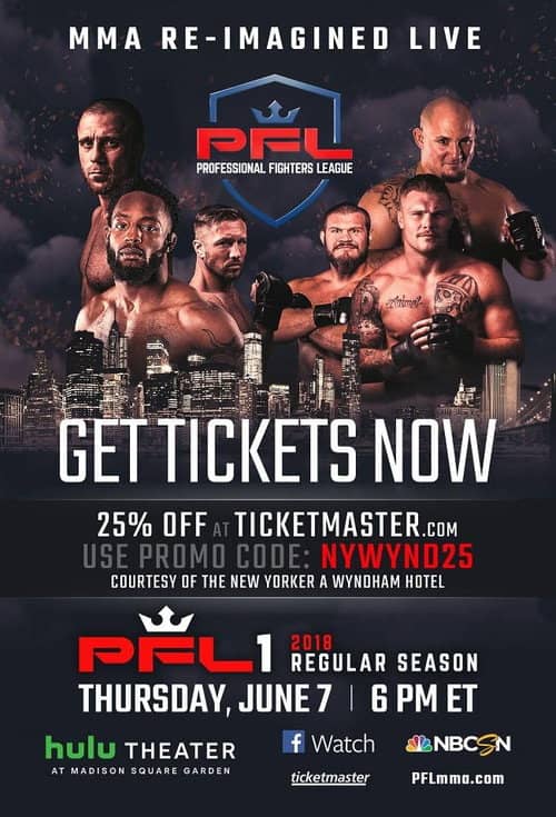 PFL 2018 #1: Regular Season - Harrison vs. Tursyn