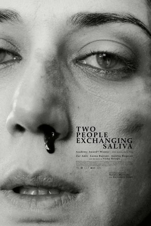 Two People Exchanging Saliva