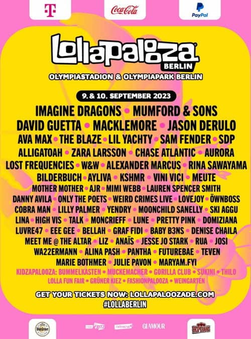 Imagine Dragons Lollapalooza Berlin