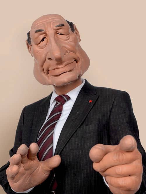 Jacques Chirac, un putain de guignol