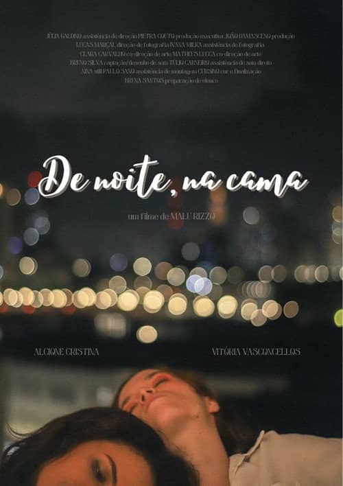 De noite, na cama
