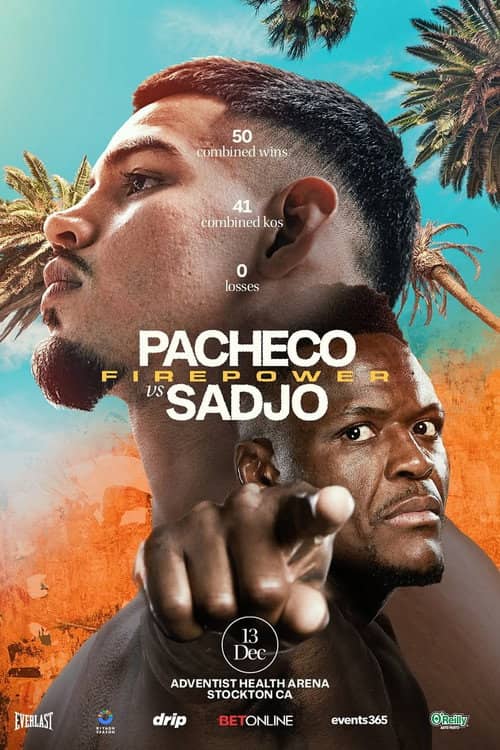 Diego Pacheco vs. Kevin Lele Sadjo