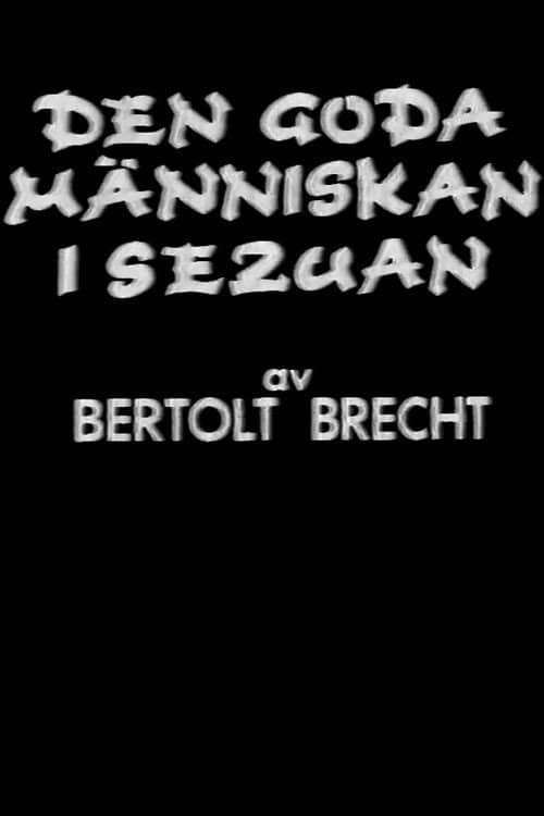 The Good Person of Szechwan