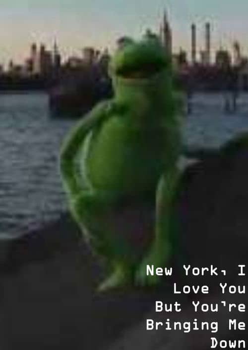 New York, I Love You But You're Bringing Me Down