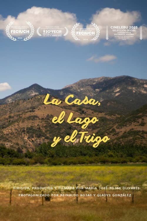 La casa, el lago y el trigo