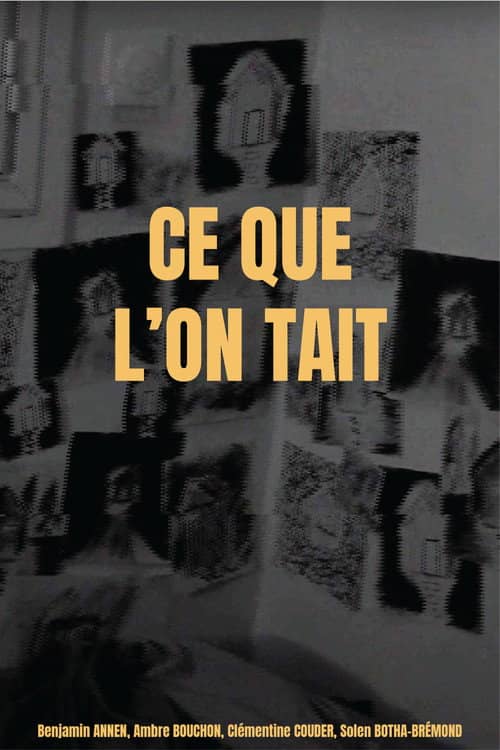 CE QUE L'ON TAIT