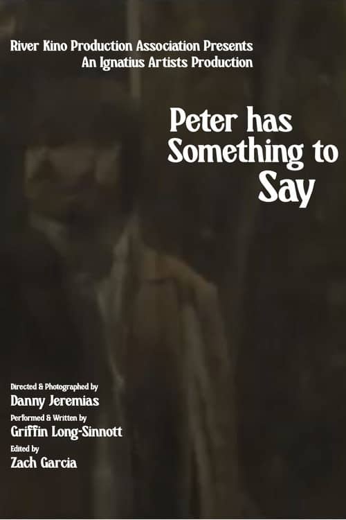 Peter Has Something to Say