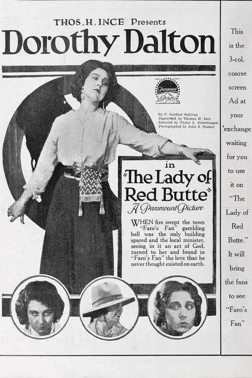 The Lady of Red Butte