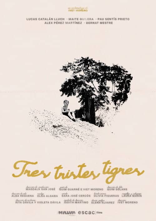 Three sad tigers