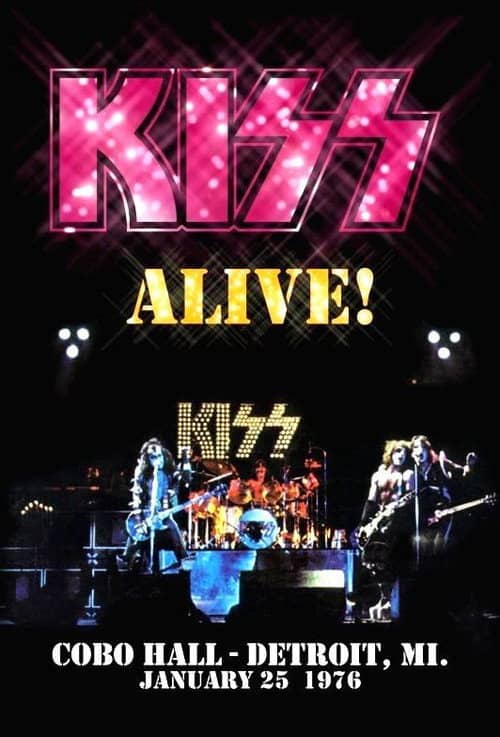 Kiss - (Alive Tour) Cobo Hall Detroit, MI January 25,