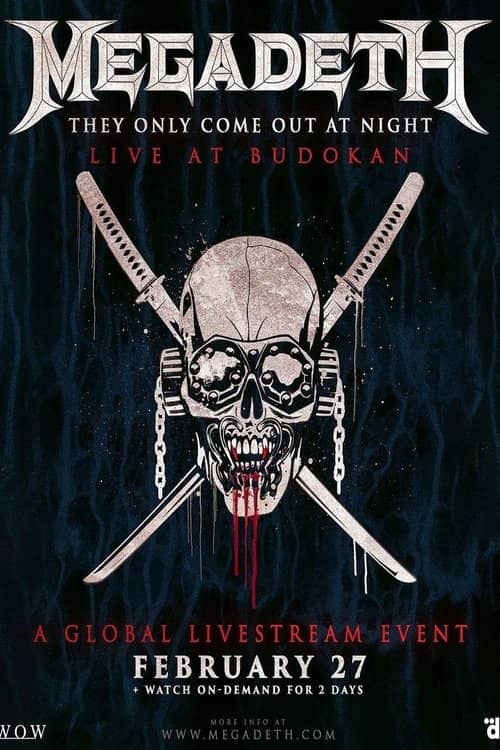 Megadeth - They Only Come Out At Night: Live At Budokan 2023