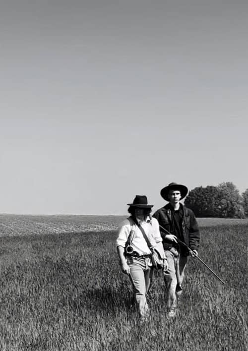 Les deux trappeurs