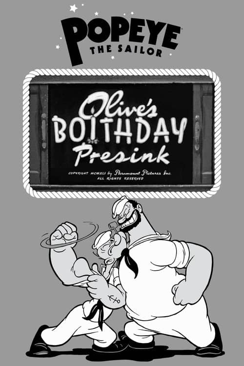 Olive's Boithday Presink