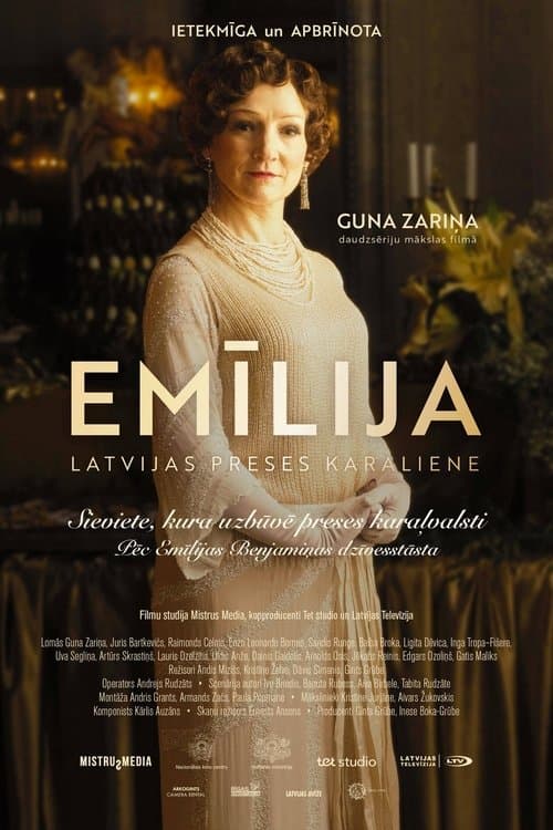 Emily. Queen of the Press Miniseries poster