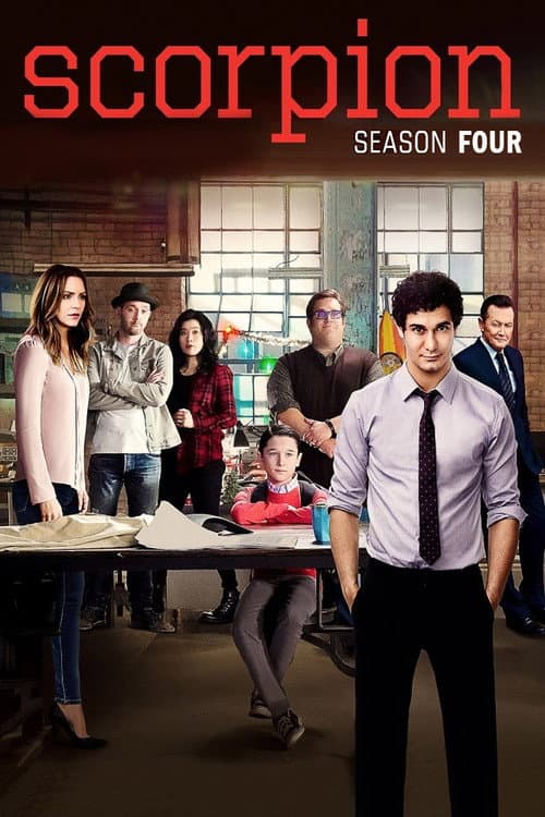 Scorpion Season 4 poster