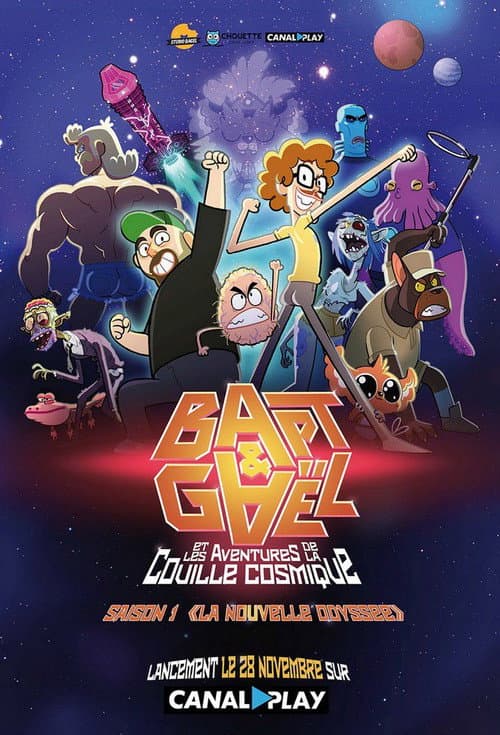 Bapt&Gaël et Les Aventures de la Couille Cosmique Season 1 poster