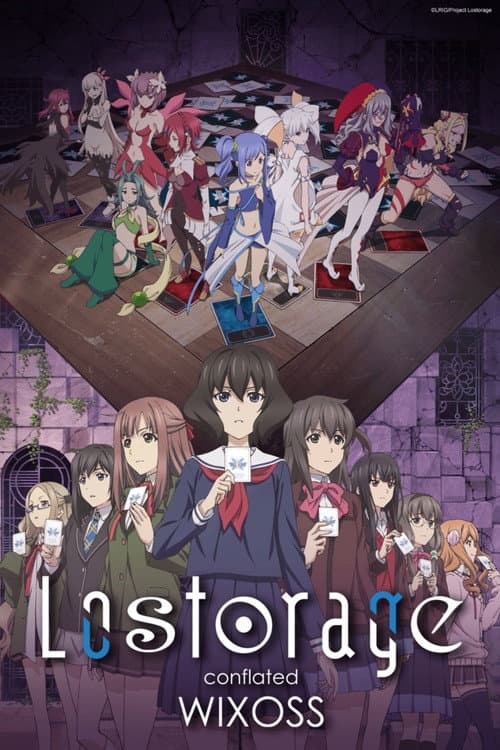 Lostorage incited WIXOSS Lostorage Conflated WIXOSS poster