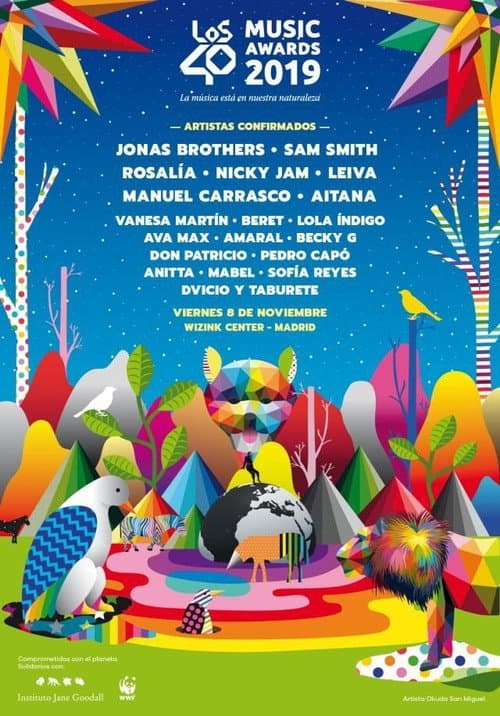 LOS40 Music Awards Season 14 poster