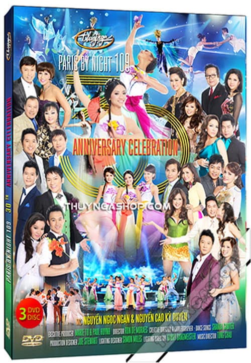 Paris By Night 30th Anniversary Celebration poster