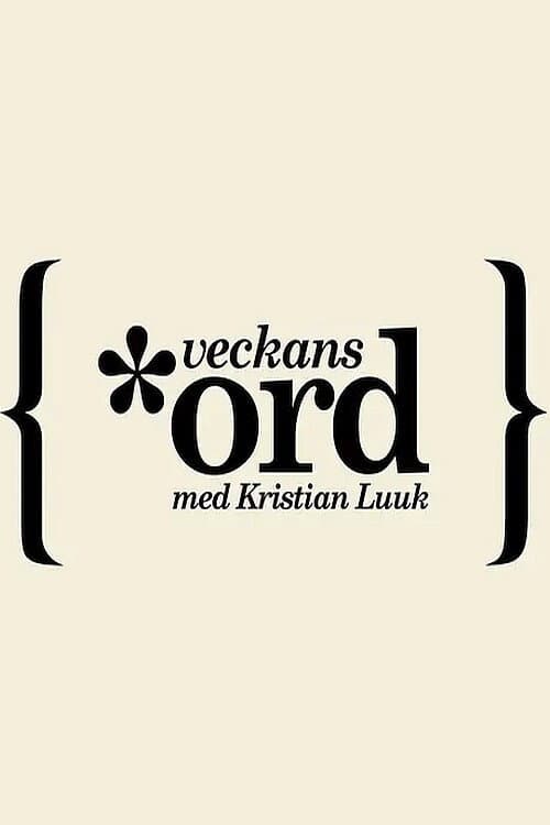 Veckans ord Season 2 poster