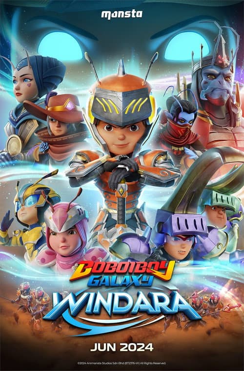 BoBoiBoy Galaxy BoBoiBoy Galaxy Windara poster
