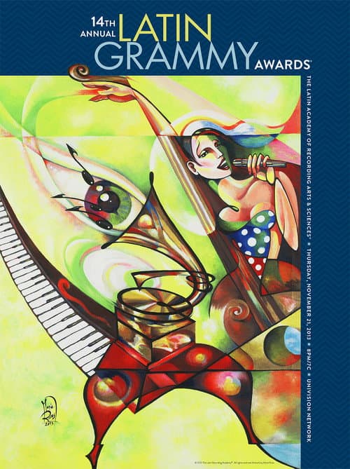 Latin Grammy Awards 14th poster