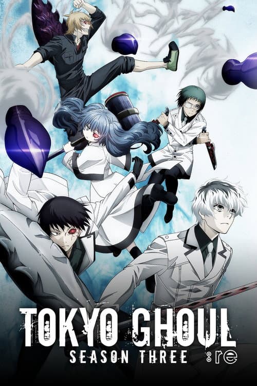 Tokyo Ghoul Tokyo Ghoul:re poster
