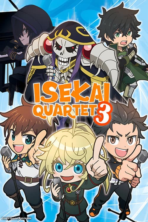 Isekai Quartet Season 3 poster