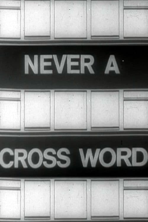 Never A Cross Word Season 2 poster