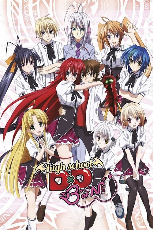 High School DxD High School DxD BorN poster