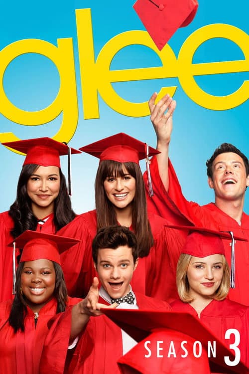 Glee Season 3 poster