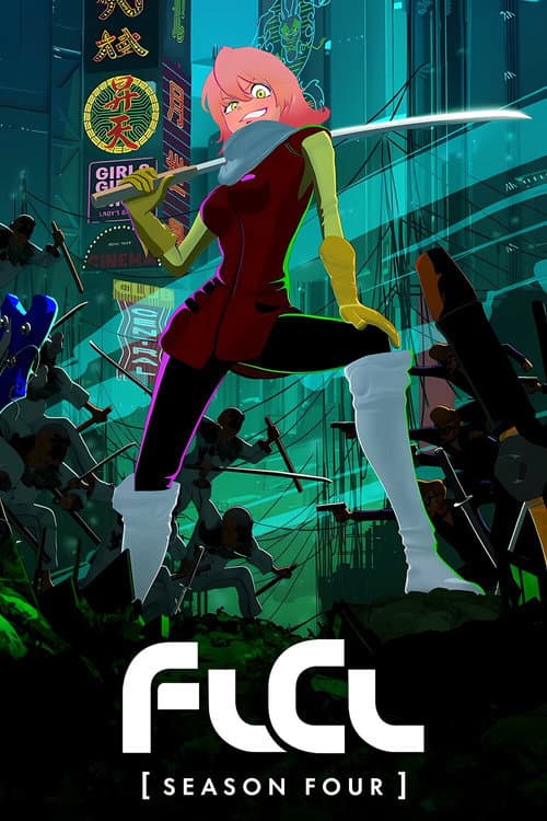 FLCL Grunge poster