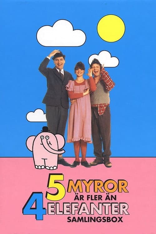 Fem myror är fler än fyra elefanter Julkalendern poster