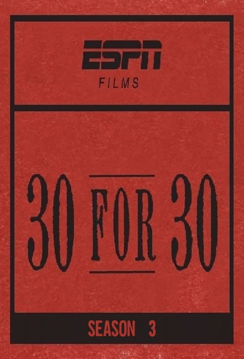 30 for 30 Volume III poster
