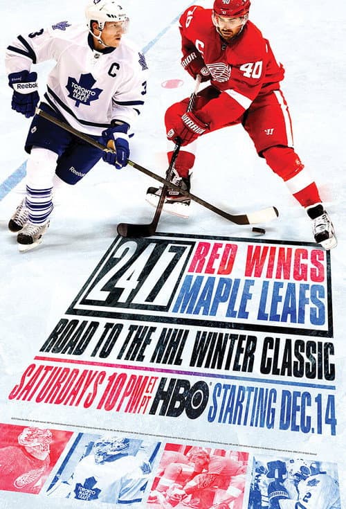 Road to the NHL Winter Classic 2014: Detroit Red Wings vs. Toronto Maple Leafs poster