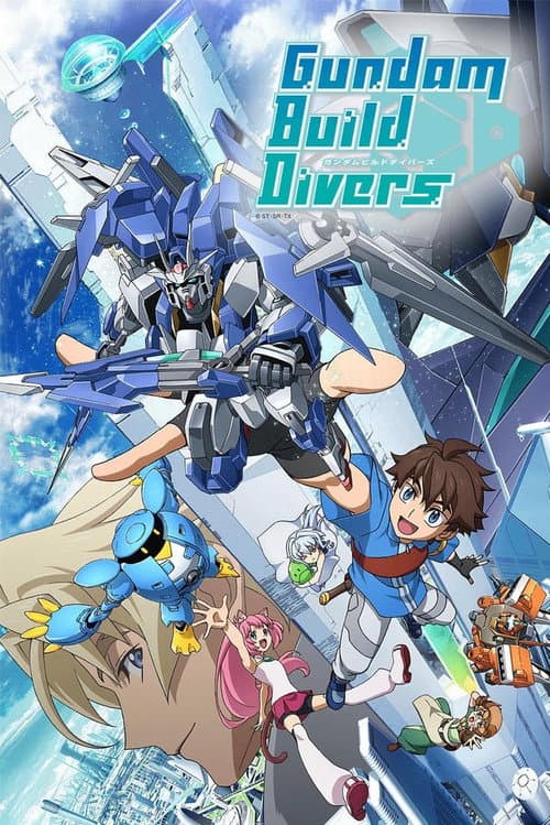 Gundam Build Divers Gundam Build Divers poster