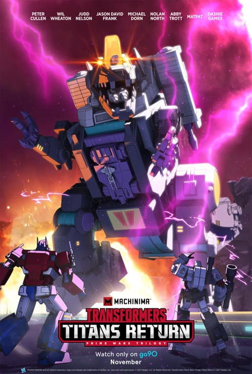 Transformers: Titans Return Season 1 poster