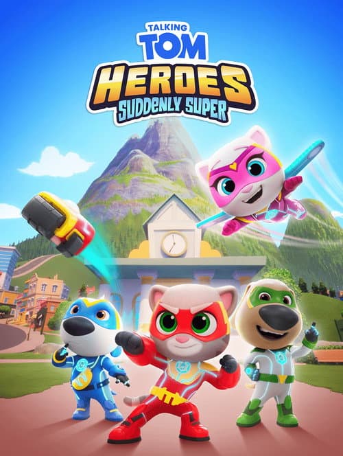 Talking Tom Heroes: Suddenly Super Season 1 poster
