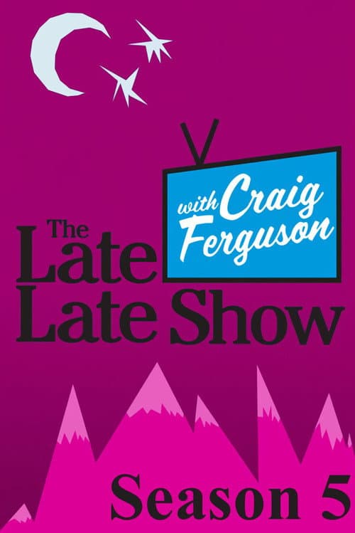 The Late Late Show with Craig Ferguson Season 5 poster