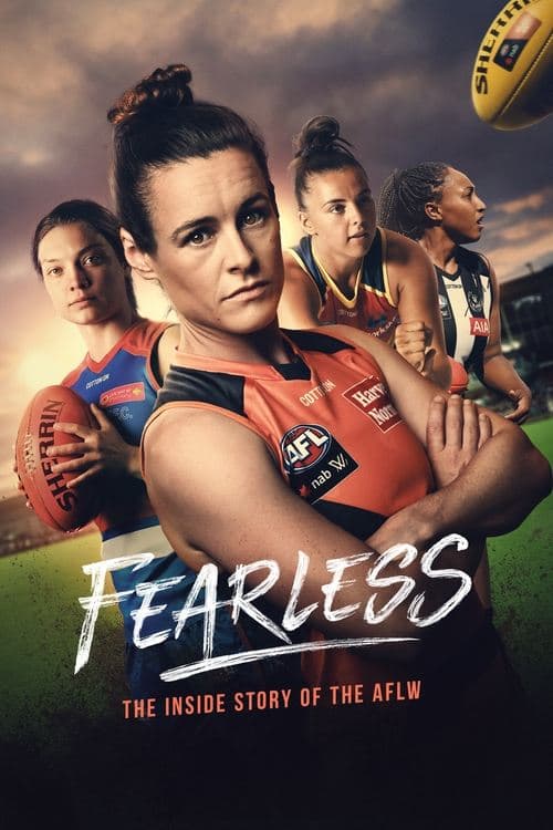 Fearless: The Inside Story of the AFLW Miniseries poster