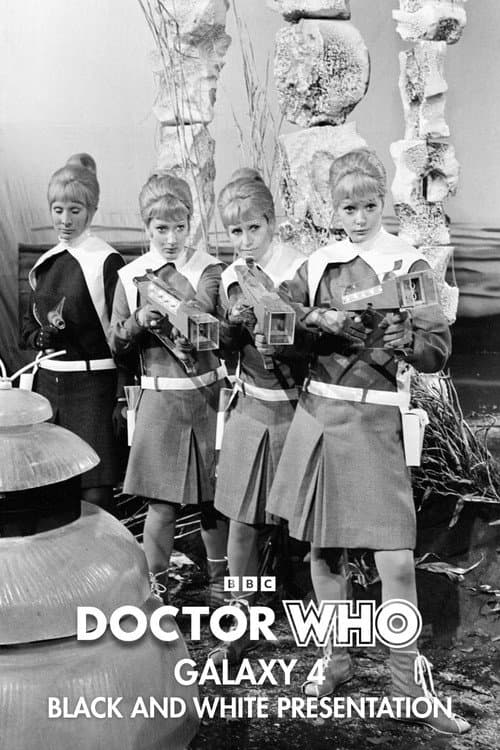 Doctor Who: Galaxy 4 Black and White Presentation poster