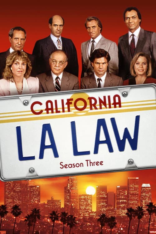 L.A. Law Season 3 poster