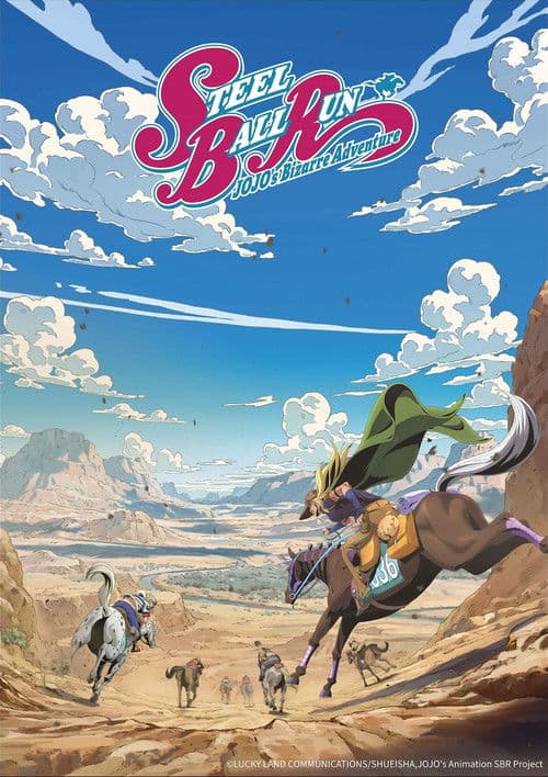 JoJo's Bizarre Adventure STEEL BALL RUN poster