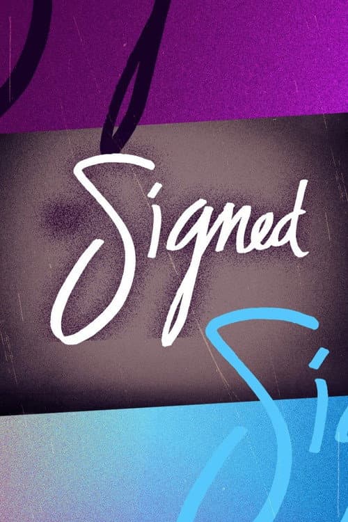 Signed Season 1 poster