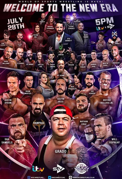WOS Wrestling Season 1 poster