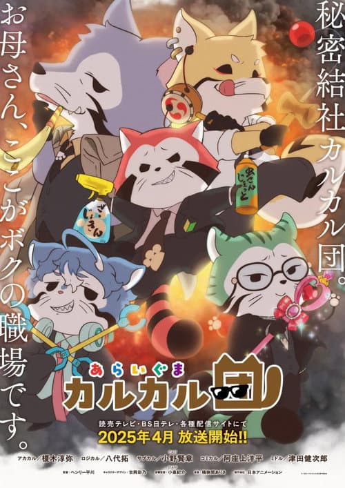 Araiguma Calcal-dan Season 1 poster